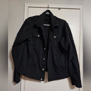 Black Denim Jacket